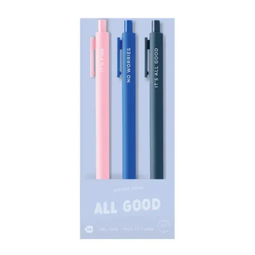 Owl & Goose Gifts All Good Jotter Set by Talking Out of Turn -| Stickers & Stationary