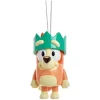 Owl & Goose Gifts Bluey and Friends 3" Character Christmas Ornament - BINGO WITH GREEN CROWN -| Plush Toys
