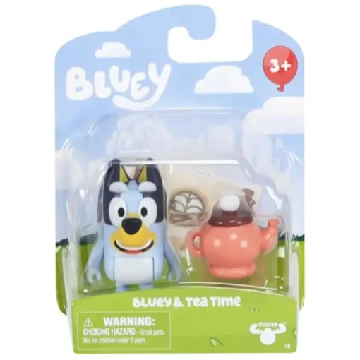 Owl & Goose Gifts Bluey Story Starter Figures - Bluey & Tea Time -| Imaginative Play