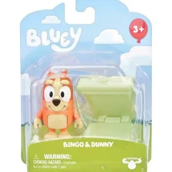 Owl & Goose Gifts Bluey Story Starter Figures - Bingo & Dunny -| Imaginative Play