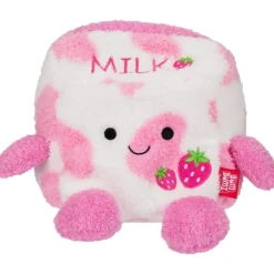 Russ Bum Bumz 7.5 Inch Strawberry Milk - Sunday| Plush Toys
