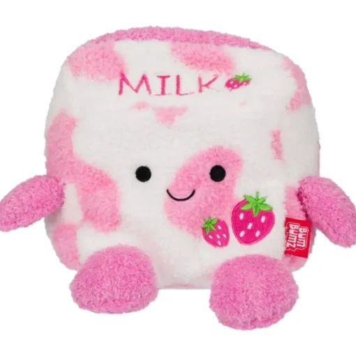 Russ Bum Bumz 7.5 Inch Strawberry Milk - Sunday| Plush Toys