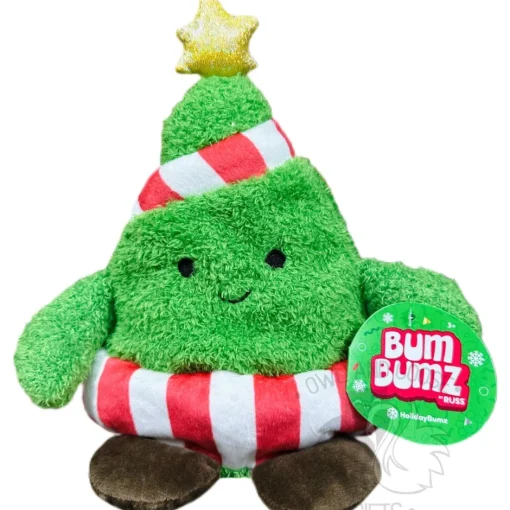 Owl & Goose Gifts Bumbumz 7.5 Inch Tinsel the Tree Plush Toy -| Plush Toys