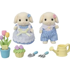Epoch Everlasting Play Calico Critters Blossoming Garden Set - Owl & Goose Gifts| Plush Toys|Imaginative Play