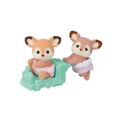 Epoch Everlasting Play Calico Critters Deer Twins - Owl & Goose Gifts| Plush Toys|Imaginative Play