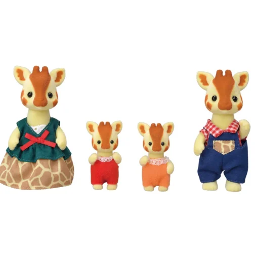 Epoch Everlasting Play Calico Critters Highbranch Giraffe Family| Plush Toys|Imaginative Play