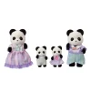 Epoch Everlasting Play Calico Critters Pookie Panda Family| Plush Toys|Imaginative Play
