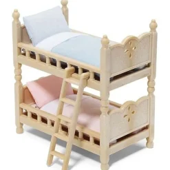 Epoch Everlasting Play Calico Critters Stack & Play Beds Furniture and Accessories Set - Owl & Goose Gifts| Plush Toys|Imaginative Play