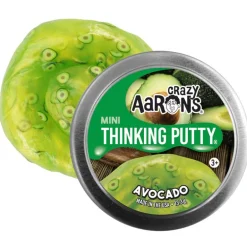 Owl & Goose Gifts Crazy Aarons Avocado Mini 2 Inch Thinking Putty Tin -| Sensory Toys