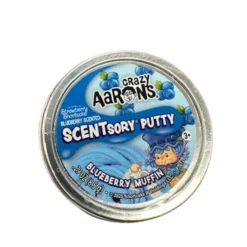 Crazy Aaron's Crazy Aarons Blueberry Muffin Mini 2 Inch Scentsory Thinking Putty Tin| Sensory Toys