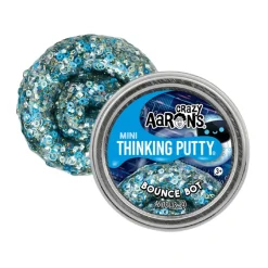Owl & Goose Gifts Crazy Aarons Bounce Bot Mini 2 Inch Thinking Putty Tin -| Sensory Toys