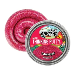 Owl & Goose Gifts Crazy Aarons Campfire Mini 2 Inch Thinking Putty Tin -| Sensory Toys