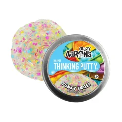 Owl & Goose Gifts Crazy Aarons Funky Fidget Mini 2 Inch Thinking Putty Tin -| Sensory Toys