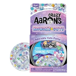 Owl & Goose Gifts Crazy Aarons Kawaii Cute 4 Inch Thinking Putty Tin -| Sensory Toys