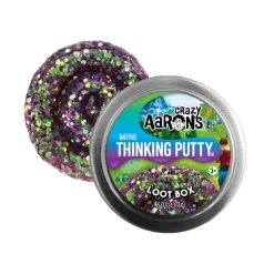 Owl & Goose Gifts Crazy Aarons Loot Box Mini 2 Inch Thinking Putty Tin -| Sensory Toys
