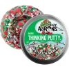 Owl & Goose Gifts Crazy Aarons Mistletoe Mania Mini 2 Inch Christmas Thinking Putty Tin -| Sensory Toys