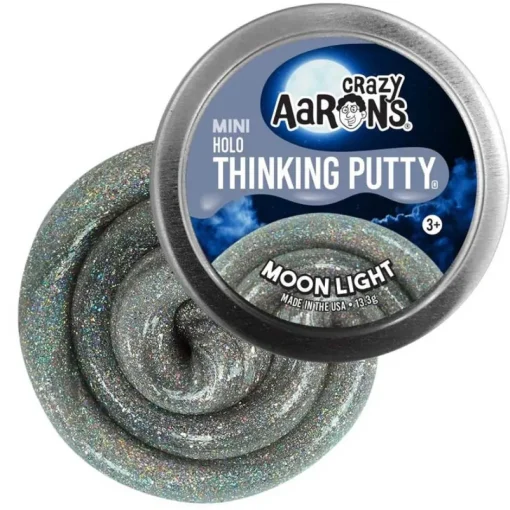 Owl & Goose Gifts Crazy Aarons Moon Light Mini 2 Inch Thinking Putty Tin -| Sensory Toys