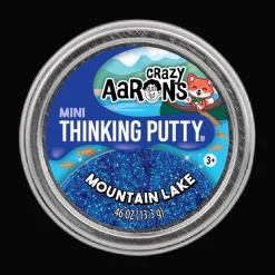 Owl & Goose Gifts Crazy Aarons Mountain Lake Mini 2 Inch Thinking Putty Tin -| Sensory Toys