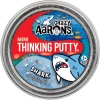 Owl & Goose Gifts Crazy Aarons Shark Mini 2 Inch Thinking Putty Tin -| Sensory Toys