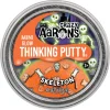Owl & Goose Gifts Crazy Aarons Skeleton Mini 2 Inch Halloween Thinking Putty Tin -| Sensory Toys