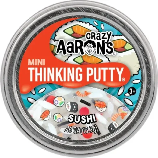 Owl & Goose Gifts Crazy Aarons Sushi Mini 2 Inch Thinking Putty Tin (Copy) -| Sensory Toys