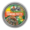 Owl & Goose Gifts Crazy Aarons Triceratops Mini 2 Inch Thinking Putty Tin -| Sensory Toys