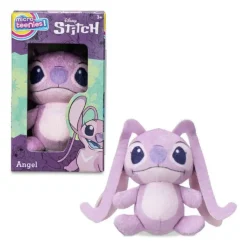 Owl & Goose Gifts Disney Stitch 3 Inch Micro Teenies Plush Toy - Angel -| Plush Toys