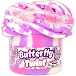 Owl & Goose Gifts Dope Slimes 8 oz Butterfly Twist Slime -| Sensory Toys