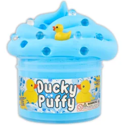 Owl & Goose Gifts Dope Slimes 8 oz Ducky Puffy Slime -| Sensory Toys