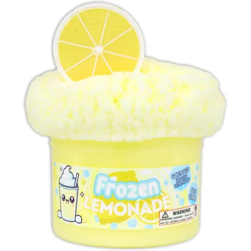 Owl & Goose Gifts Dope Slimes 8 oz Frozen Lemonade Slime -| Sensory Toys