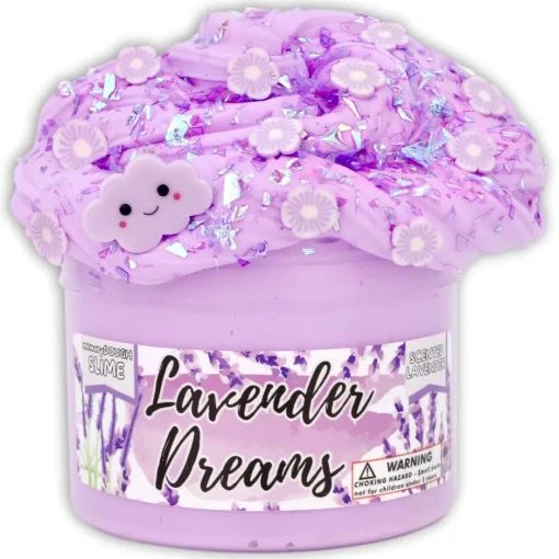 Owl & Goose Gifts Dope Slimes 8 oz Lavender Dreams Slime -| Sensory Toys
