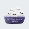 What Do You Meme Emotional Support Ghosts Set of 5 Plush Toys by| Plush Toys