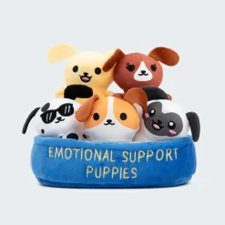 What Do You Meme Emotional Support Puppies Set of 5 Plush Toys by| Plush Toys
