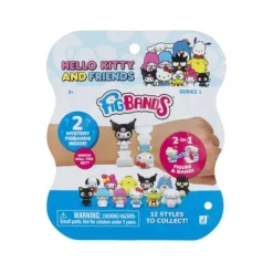 Owl & Goose Gifts Hello Kitty Fig Bands Series 1 - One Mystery Bag| Plush Toys|Surprise Collectibles