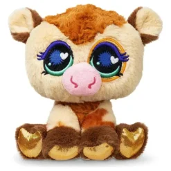 Owl & Goose Gifts Littlest Pet Shop 6" Cuddle Plush Pets Plush Toy - Cow -| Plush Toys|Imaginative Play