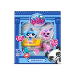Owl & Goose Gifts Littlest Pet Shop Petfluencer Pairs Play Set - Dog #48 and Bunny #49 -| Plush Toys|Imaginative Play