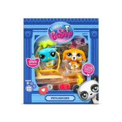 Owl & Goose Gifts Littlest Pet Shop Petfluencer Pairs Play Set - Owl #44 and Spaniel #45 -| Plush Toys|Imaginative Play