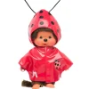 Sekiguchi Monchhichi Ladybug Raincoat Plush Toy| Plush Toys
