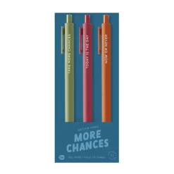 Owl & Goose Gifts More Chances Jotter Set by Talking Out of Turn -| Stickers & Stationary
