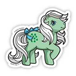 Owl & Goose Gifts My Little Pony Minty Vinyl Sticker by Blank Tag Sticker Co. -| Stickers & Stationary