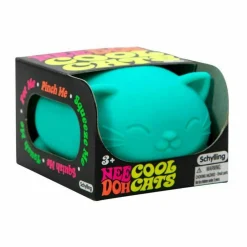 Owl & Goose Gifts Nee Doh Cool Cats 2.5 Inch Squish Ball Fidget Toy -| Sensory Toys