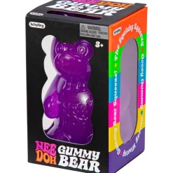 Owl & Goose Gifts Nee Doh Gummy Bear 4 Inch CHOOSE YOUR COLOR| Sensory Toys