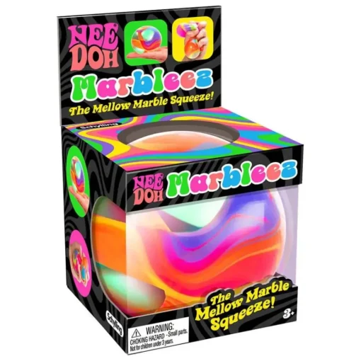 Owl & Goose Gifts Nee Doh Marbleez 2.5 Inch Squish Ball Fidget Toy -| Sensory Toys