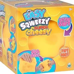 ORB Easy Squeezy Super Cheesy Sensory Toy| Plush Toys|Sensory Toys