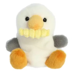 Owl & Goose Gifts Palm Pals 5 Inch Buoy the Seagull with French Fry Plush Toy -| Plush Toys