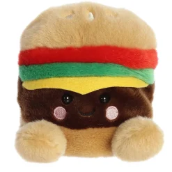 Owl & Goose Gifts Palm Pals 5 Inch Charles the Cheeseburger Plush Toy -| Plush Toys