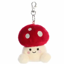 Aurora Palm Pals 4 Inch Clip - Amanita the Mushroom| Plush Toys|Plush Clips