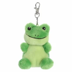 Aurora Palm Pals 4 Inch Clip - Ribbits the Frog| Plush Toys|Plush Clips
