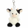 Aurora Palm Pals 4 Inch Clip - Sweetie the Cow| Plush Toys|Plush Clips
