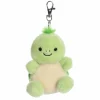 Aurora Palm Pals 4 Inch Clip - Tiny the Turtle| Plush Toys|Plush Clips